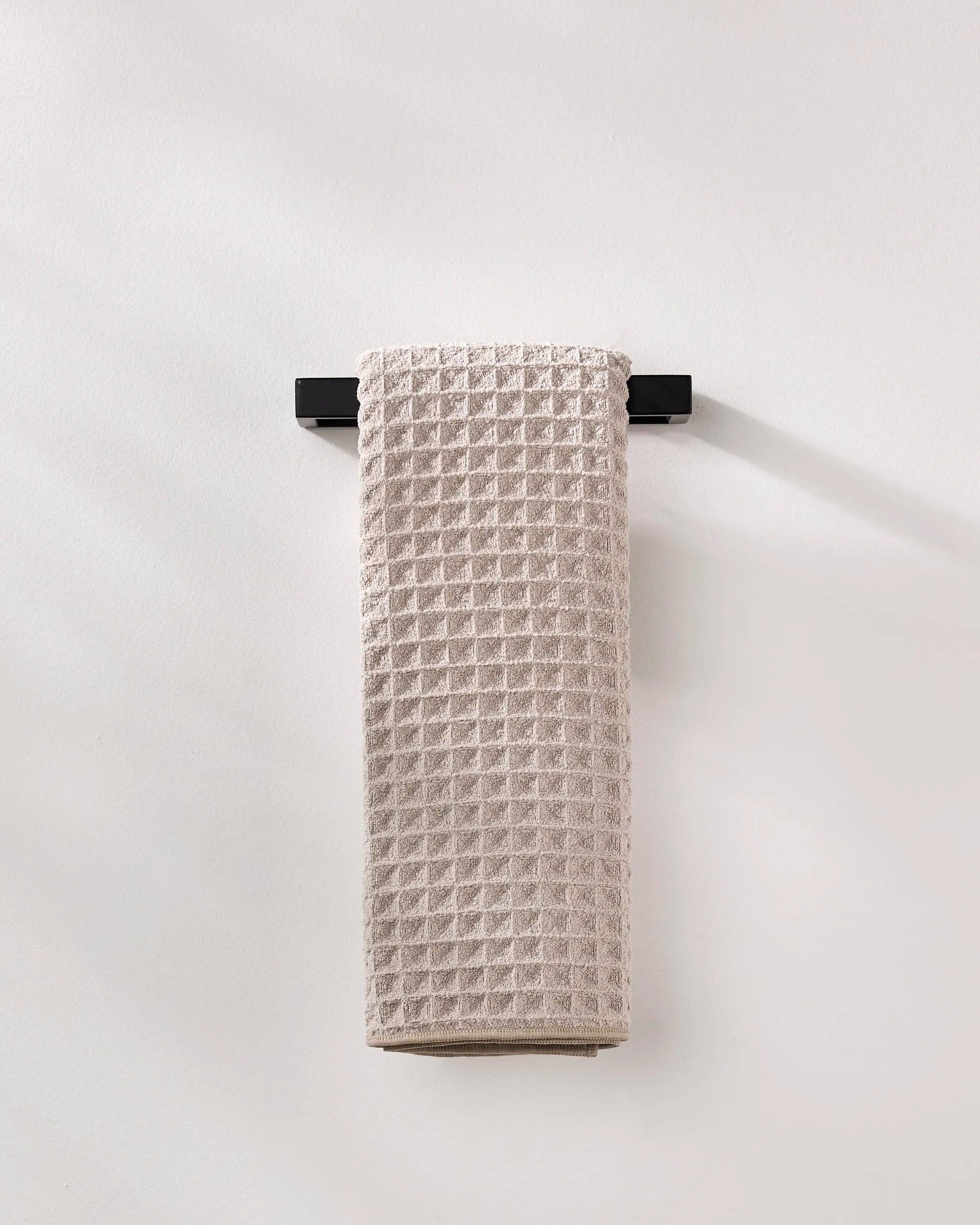 Taupe Waffle Hand Towel