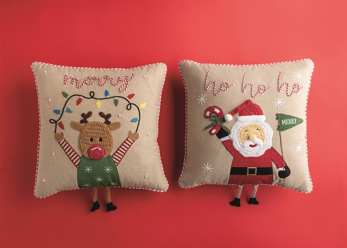 Christmas Dangle Leg Pillow