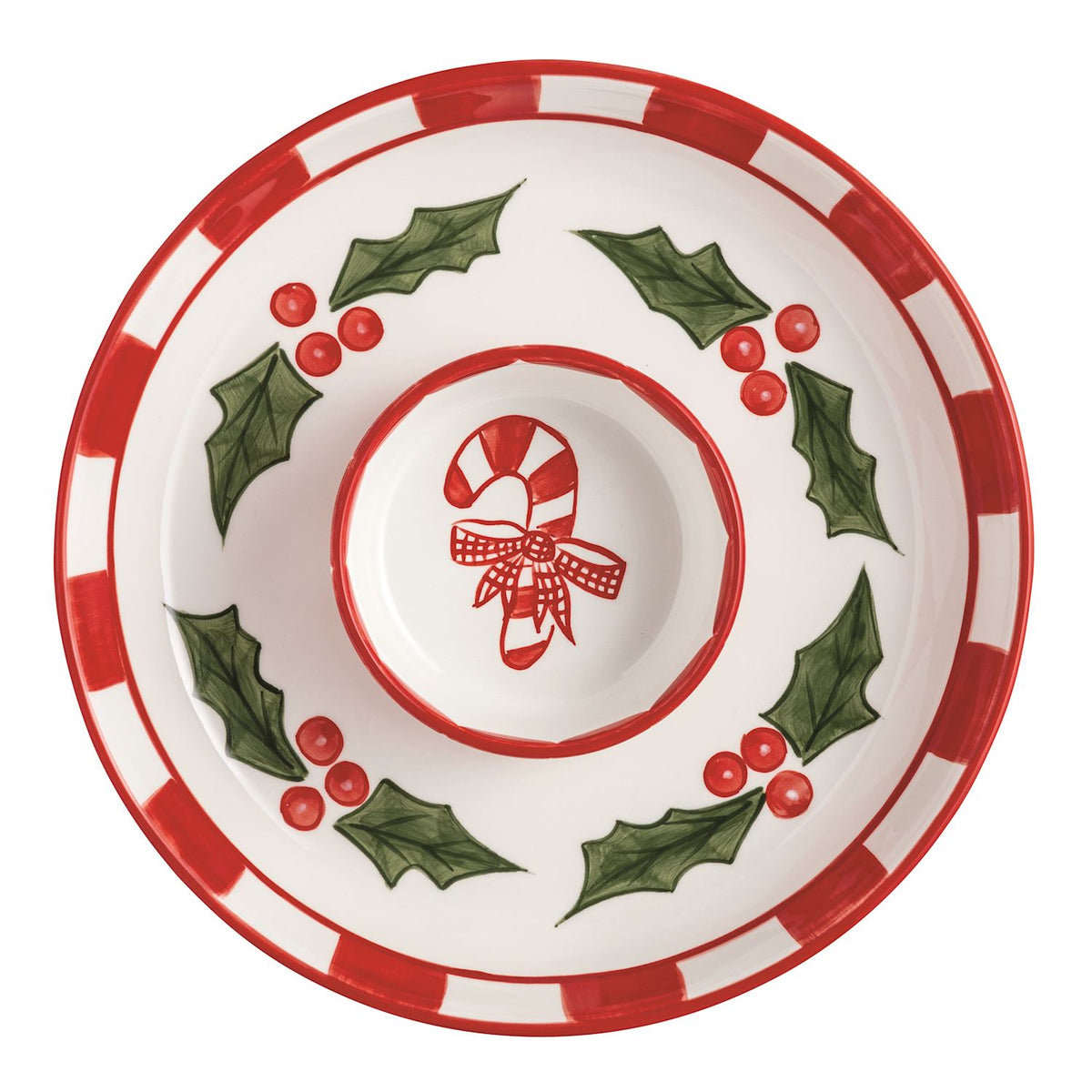Holly Chip & Dip Set