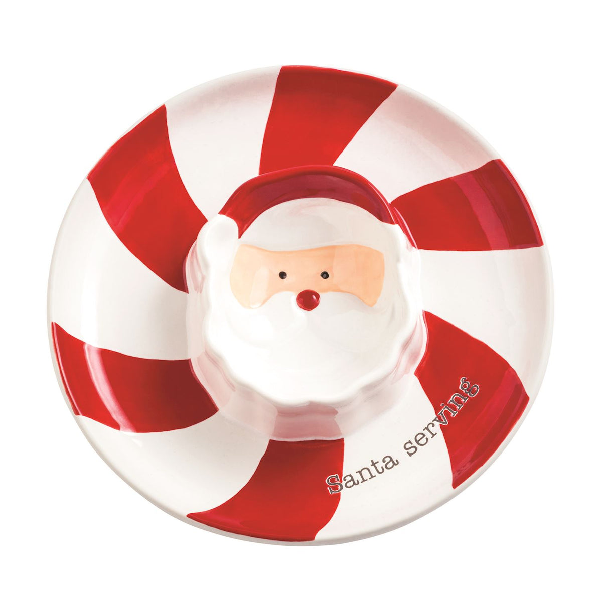 Sectioned Christmas Dish
