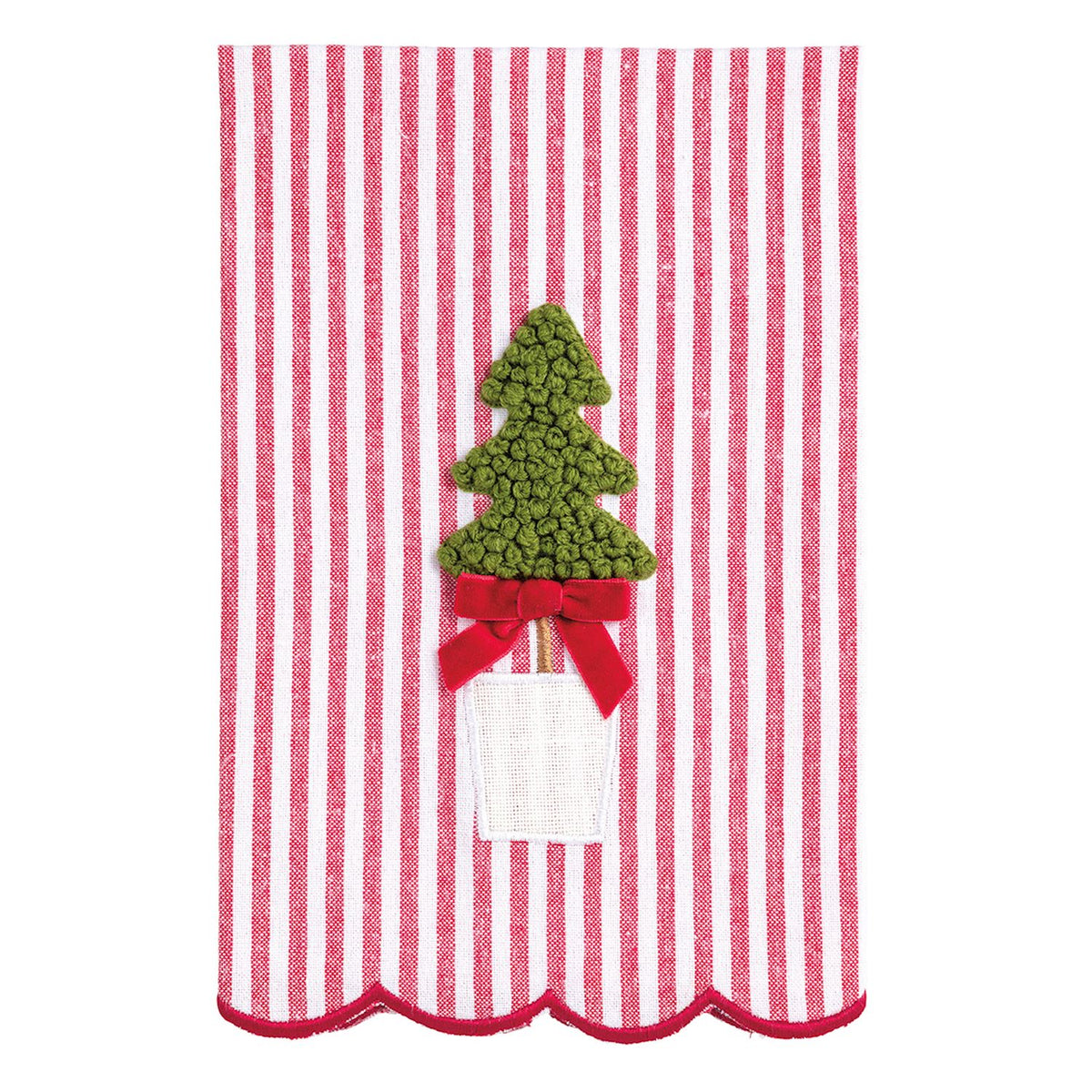 Stripe Tree Topiary Towel