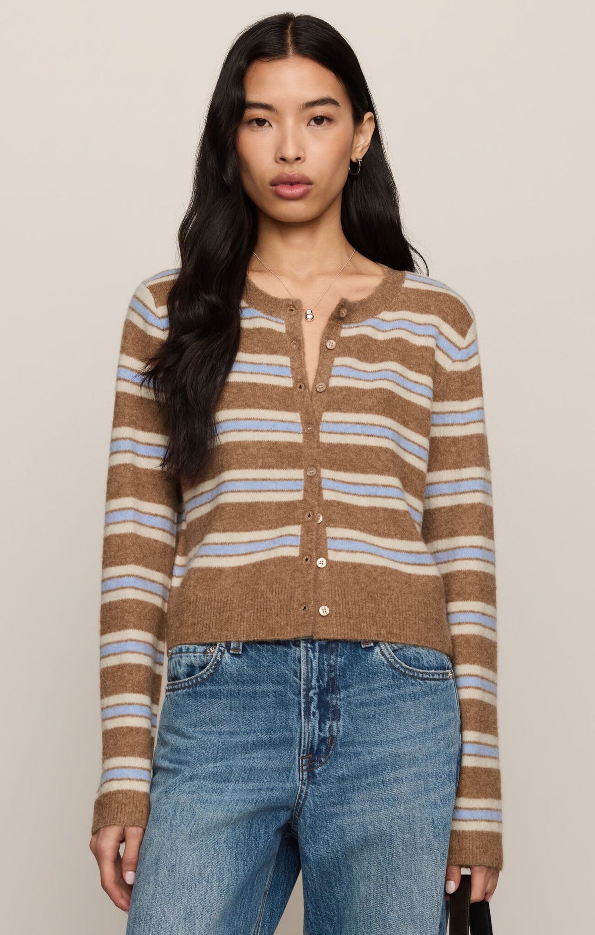 MEDINA STRIPE CARDIGAN