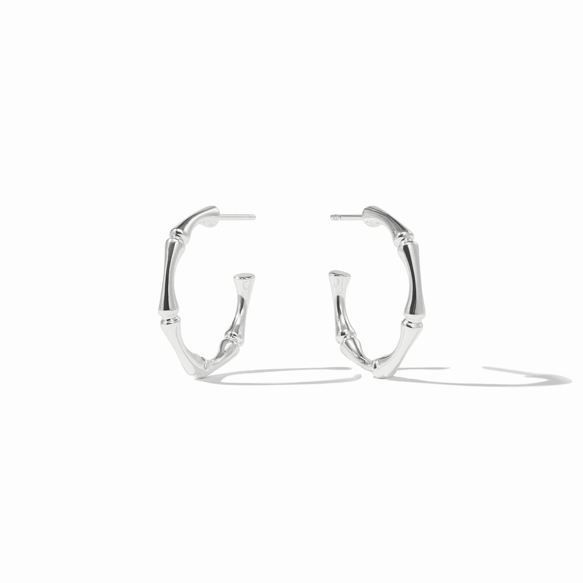 Bamboo Hoop - Silver