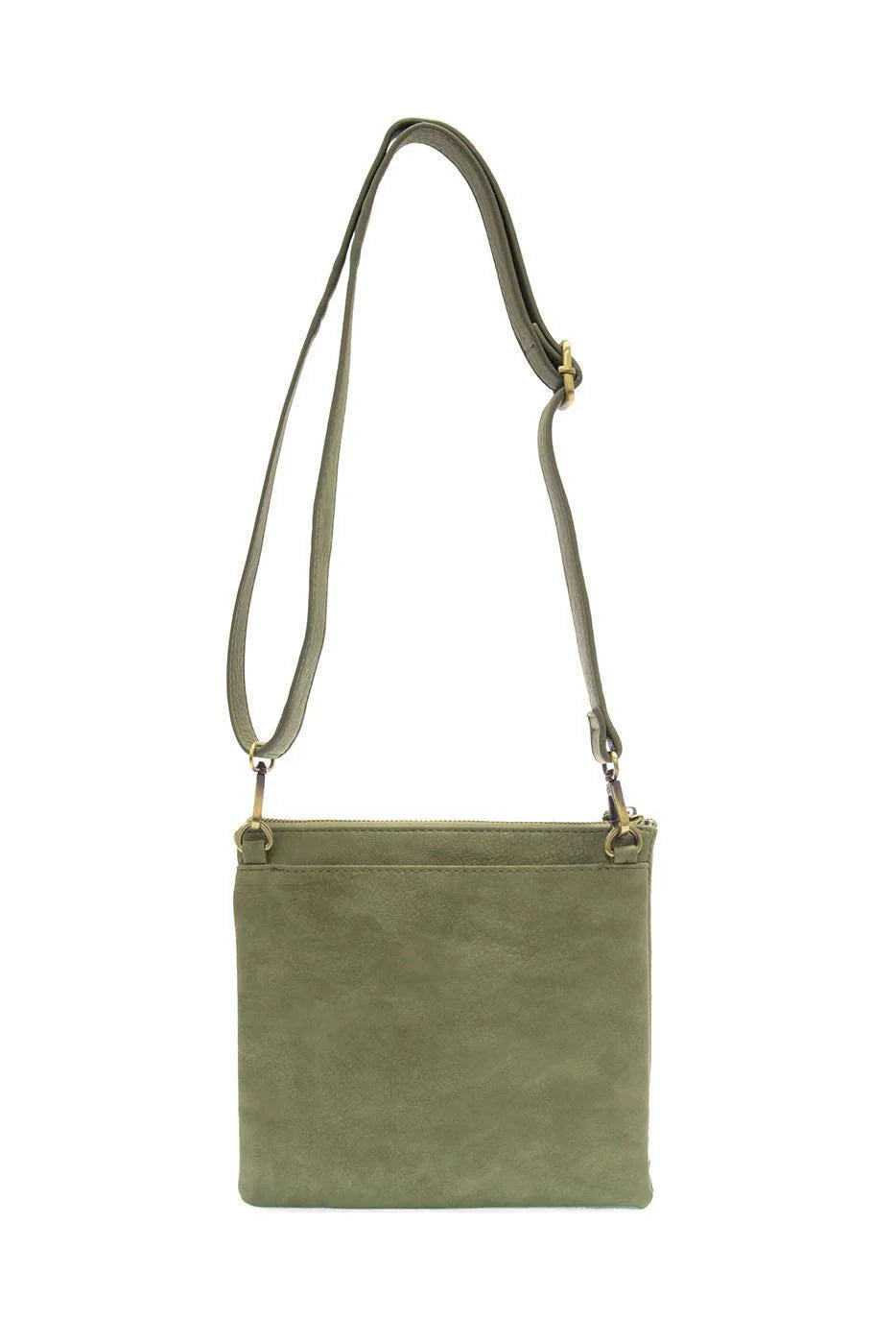 Eucalyptus Dawn Multi Pocket Compact Crossbody Bag