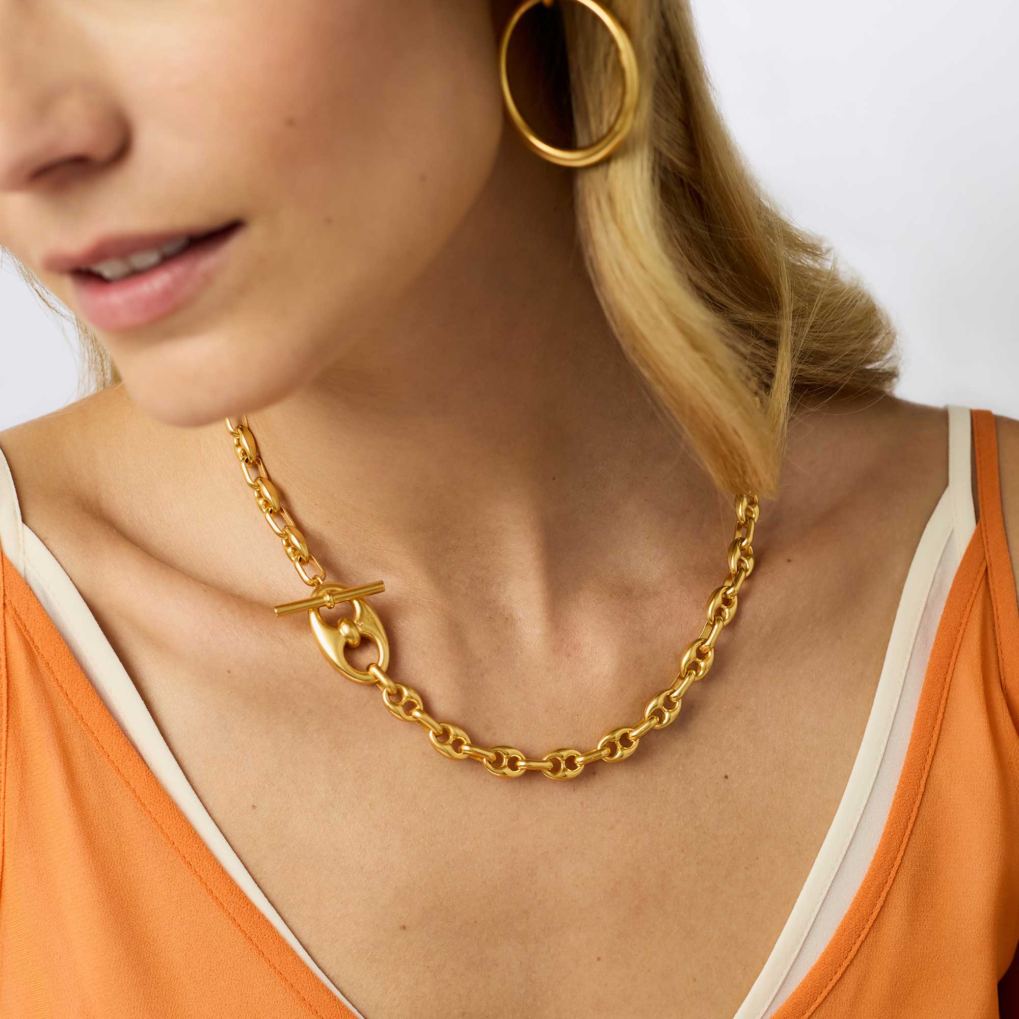 Laguna Demi Link Necklace - Gold