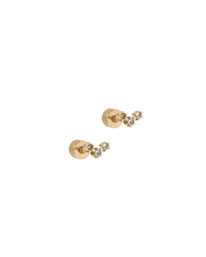 Screwback Stud Earrings- Sienna
