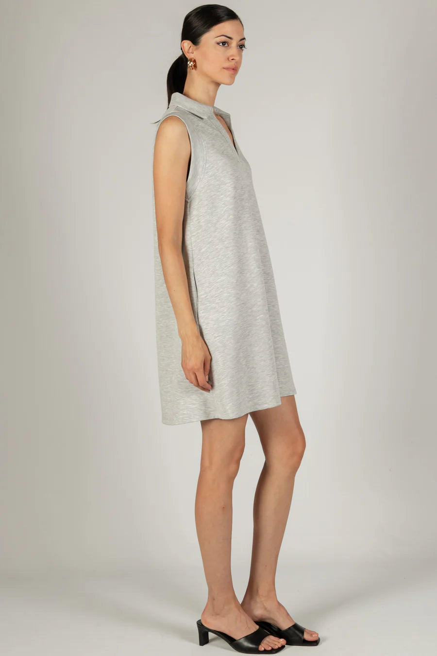 P. Cill Butter Modal Sleeveless Tennis Dress