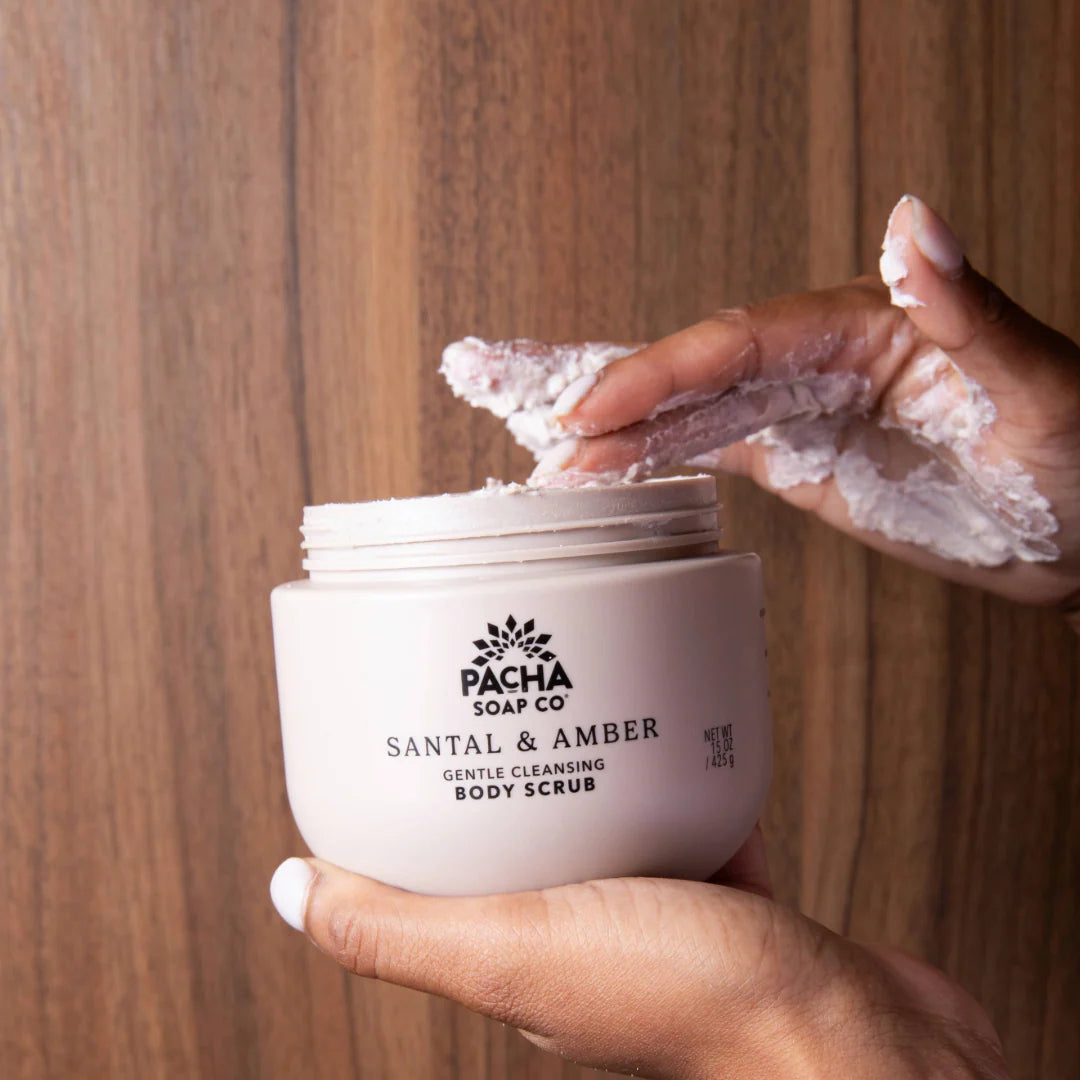 Body Scrub, Santal and Amber