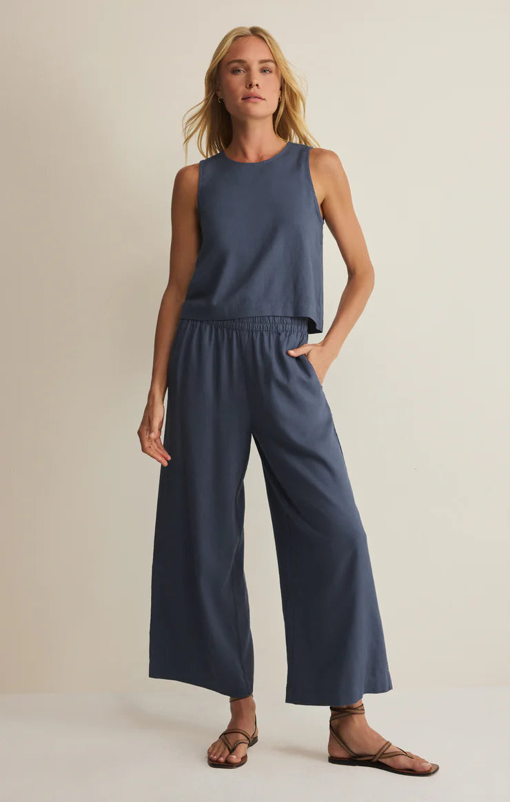 Scout Linen Pant Vintage Indigo