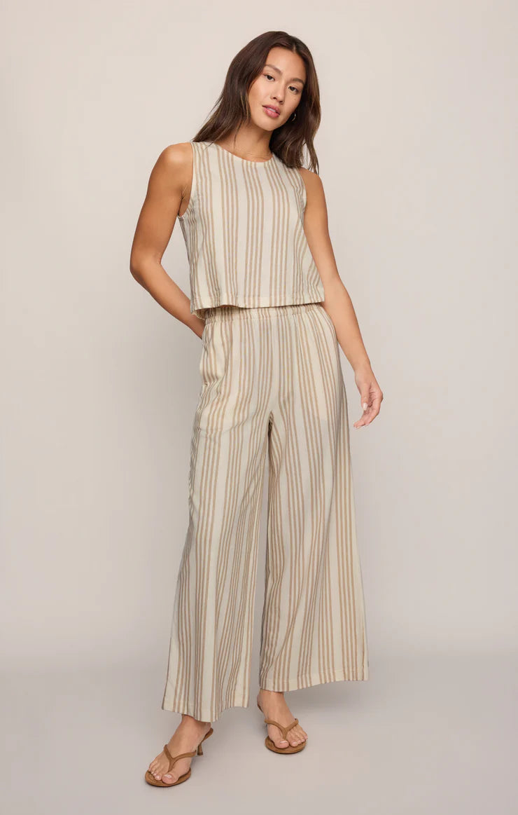 Scout Knit Striped Pant Cloud