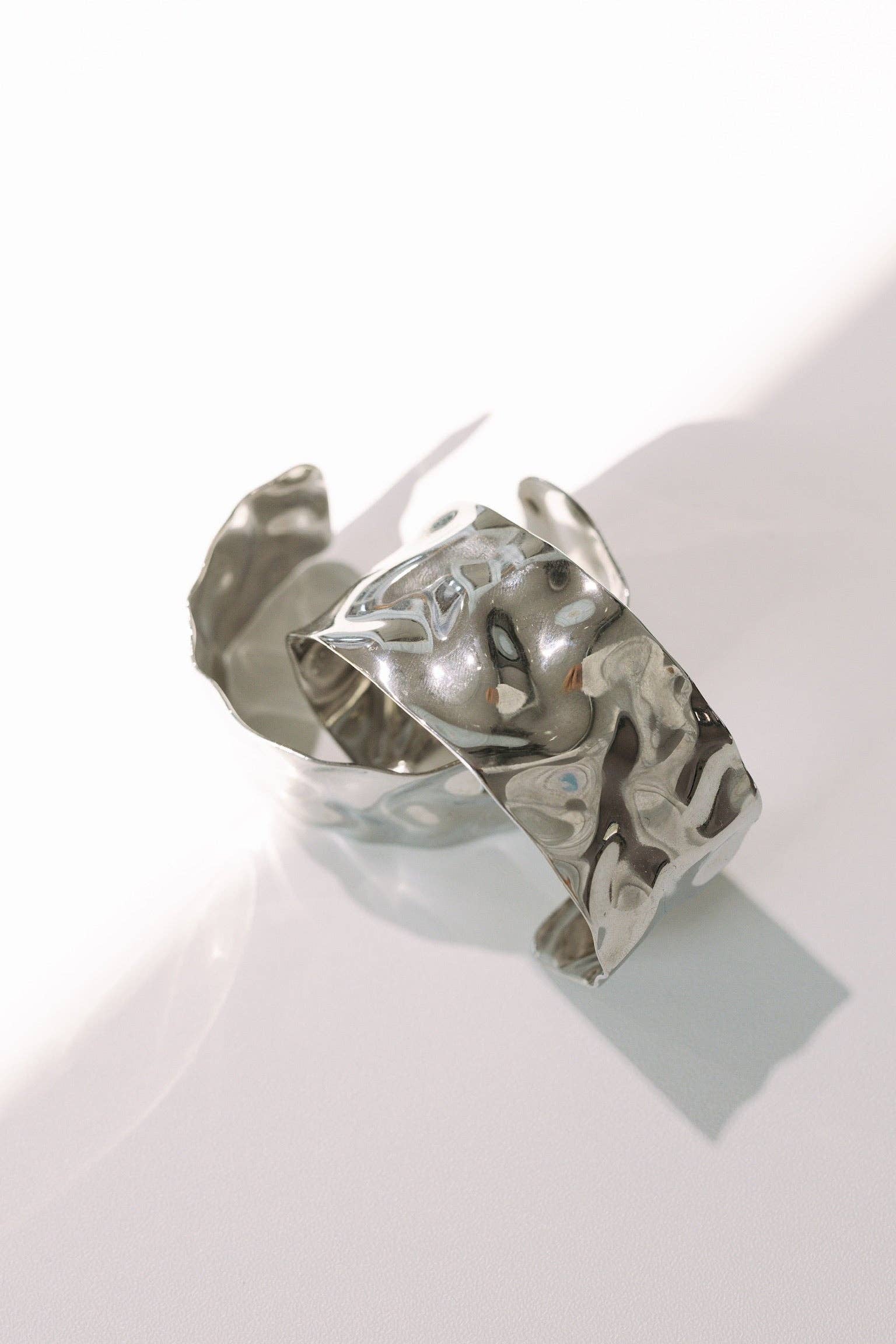Billie Wave Gold Silver Cuff Bracelet || Choose Color