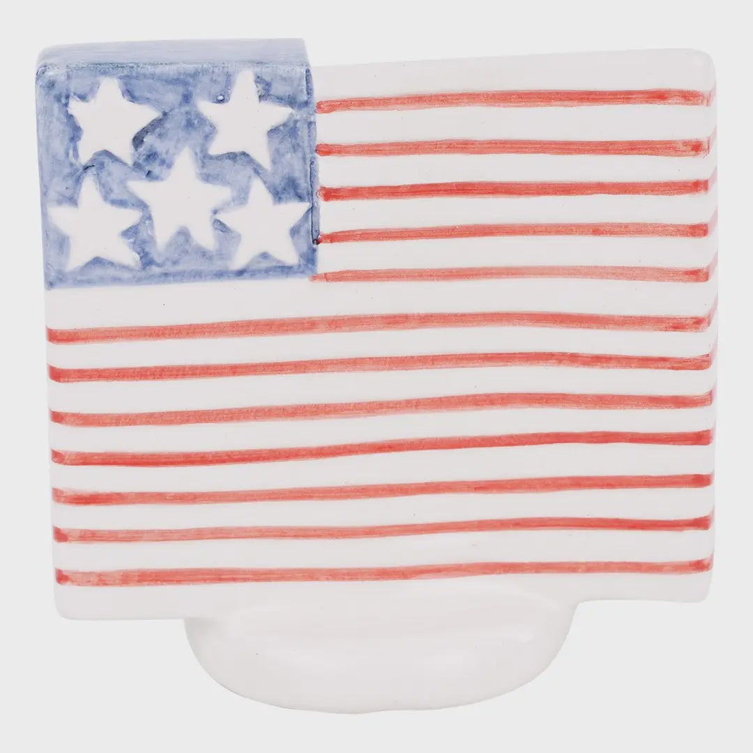 American Flag Charcuterie Topper