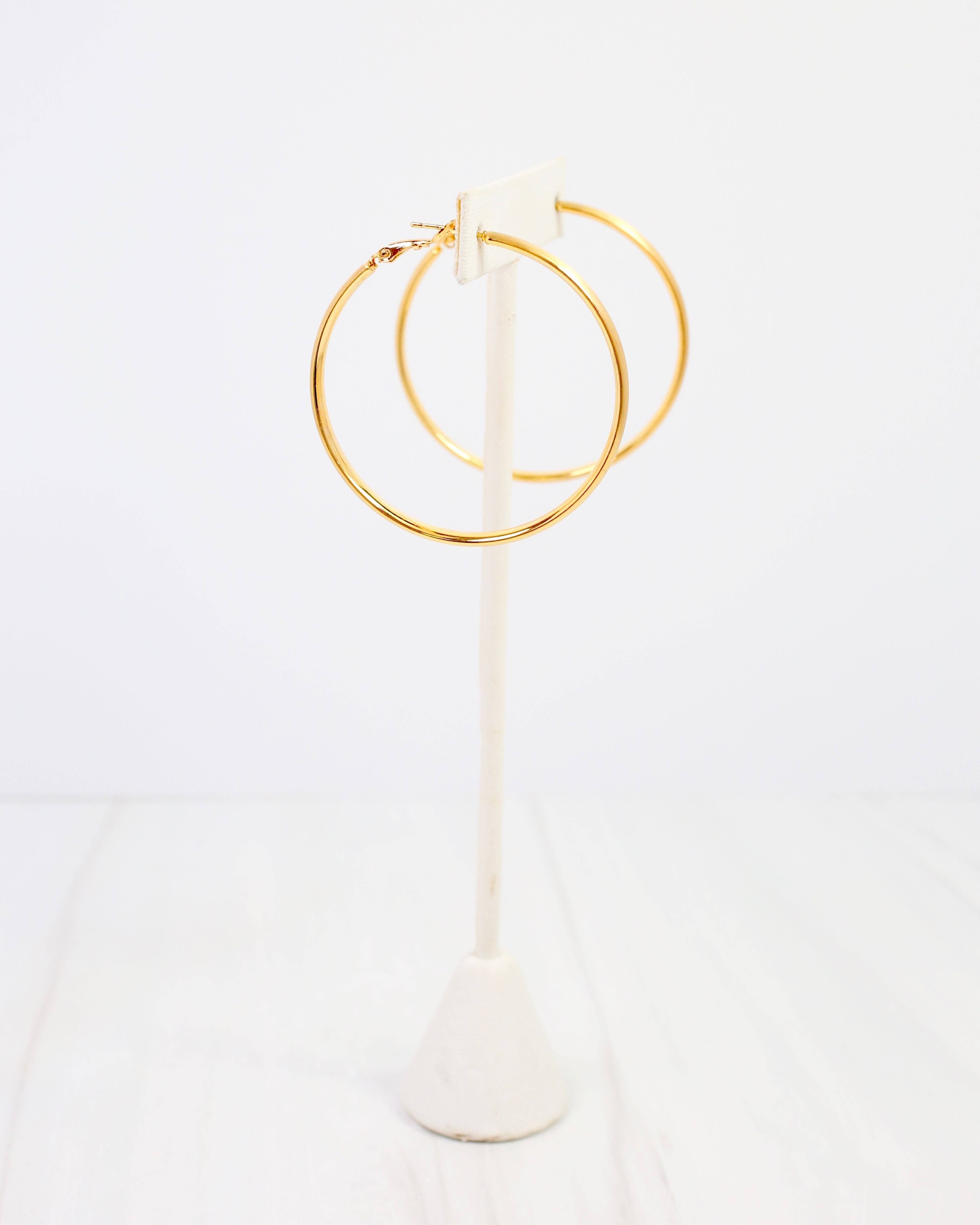 Perth Hoop Earring WR Gold