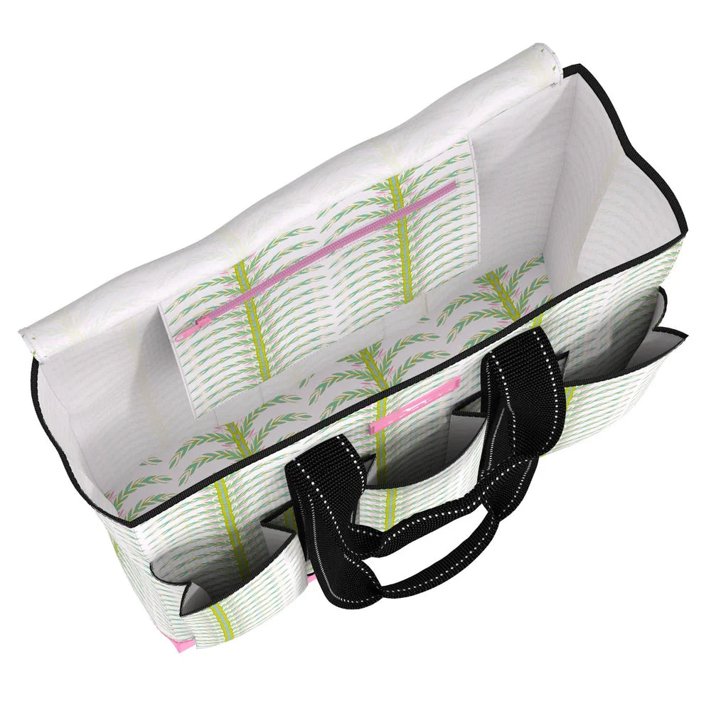 Rocket Pocket Tote- Shake Your Palm Trees
