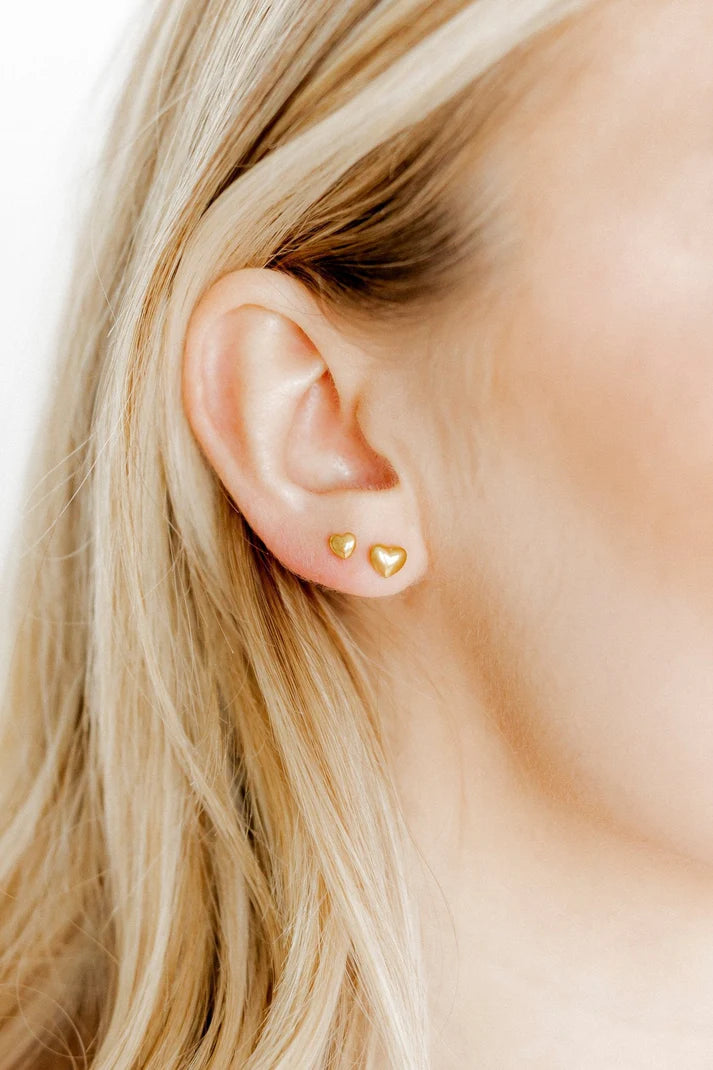 Screwback Stud Earrings- Micro Hadley