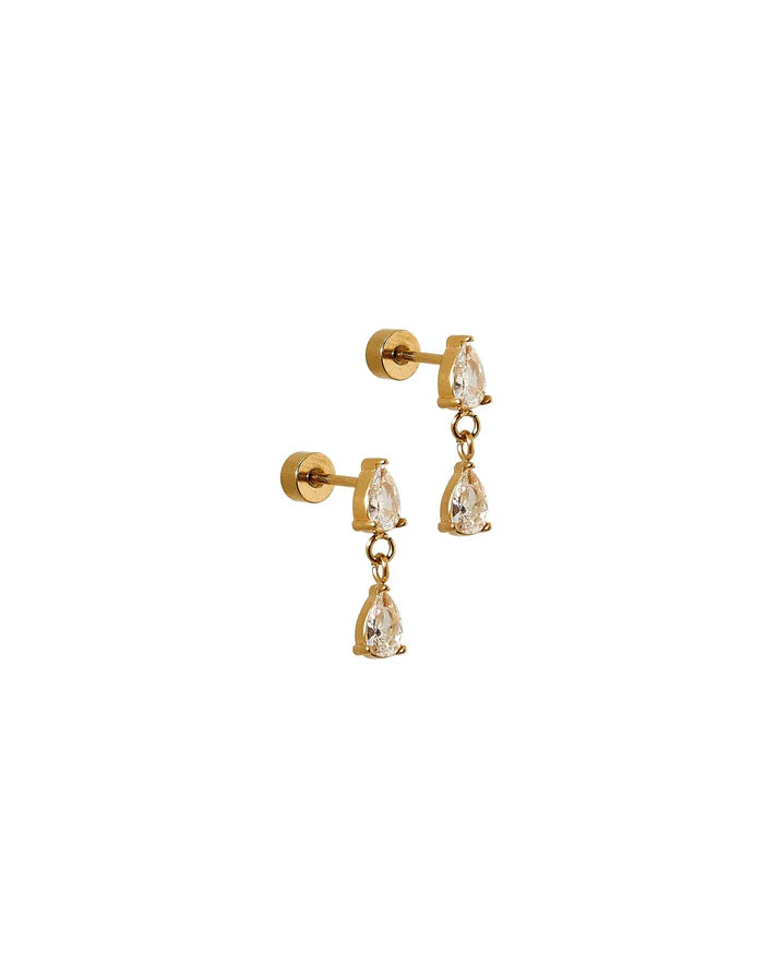 Screwback Stud Earrings- Vivian