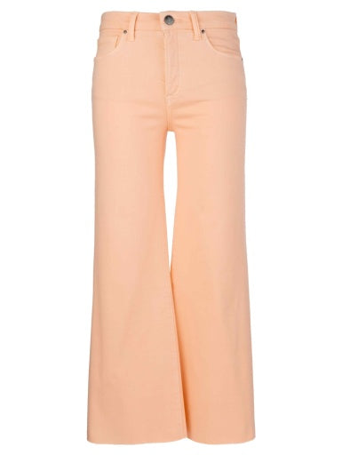 MEG HIGH RISE FAB AB WIDE LEG RAW HEM