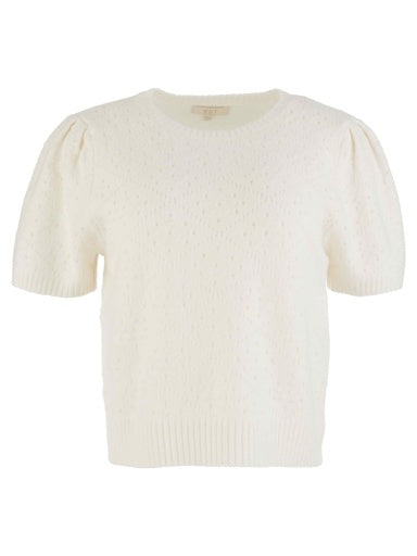FAITH - SCOOP NECK SHORT SLV SWEATER