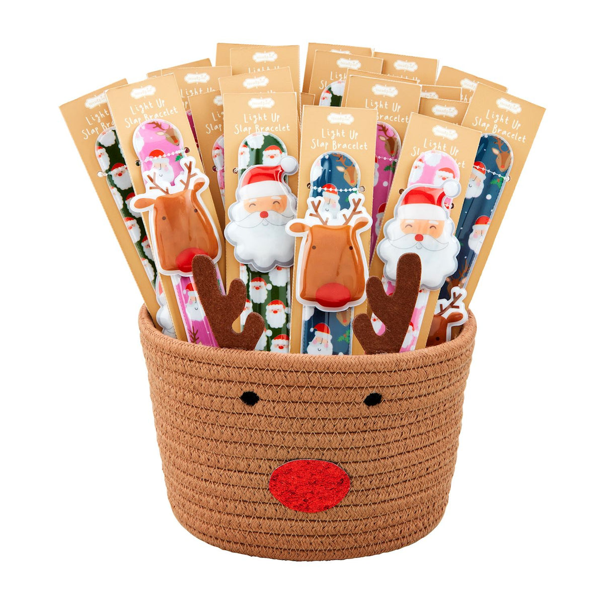 Christmas Light-Up Slap Bracelets