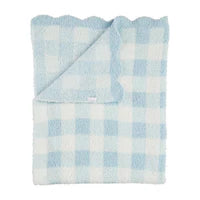 Mud Pie  Scallop Chenille Blanket
