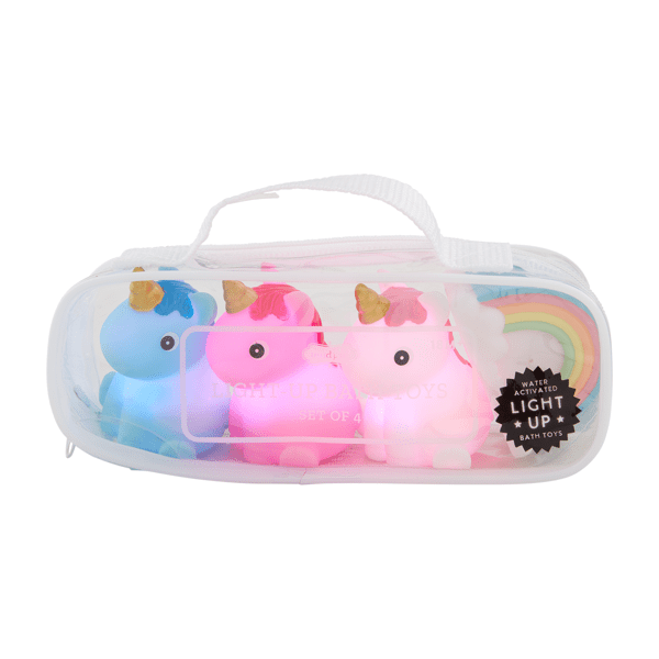 Mud Pie Kids Light Up Unicorn Bath Toys