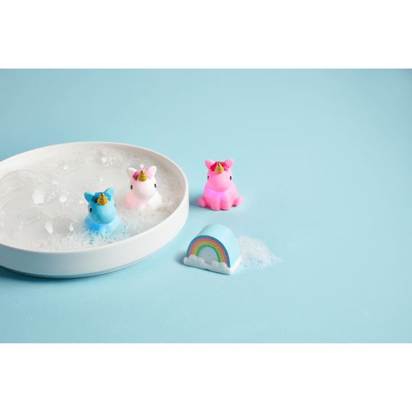 Mud Pie Kids Light Up Unicorn Bath Toys