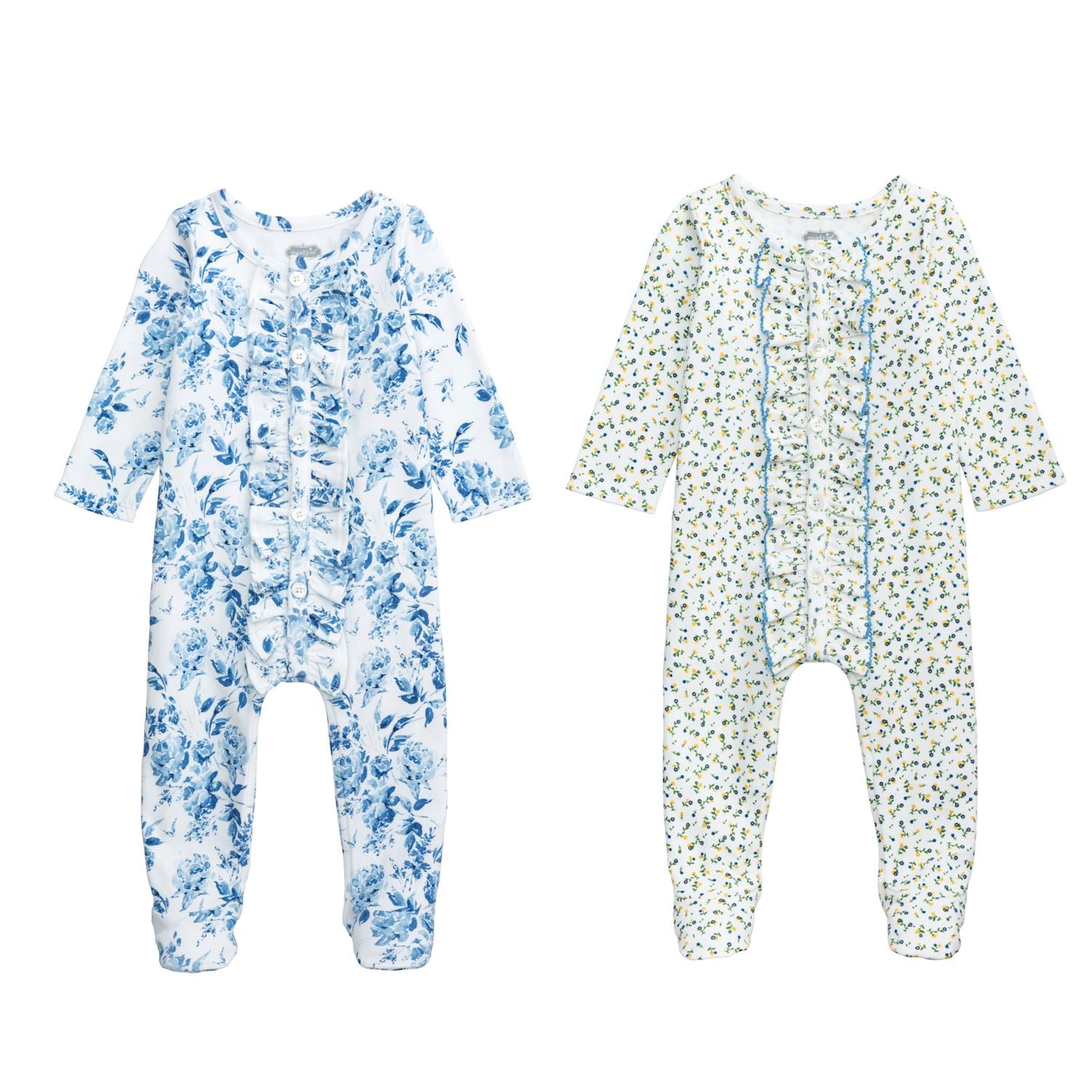 Mud Pie Floral Ruffle Sleeper