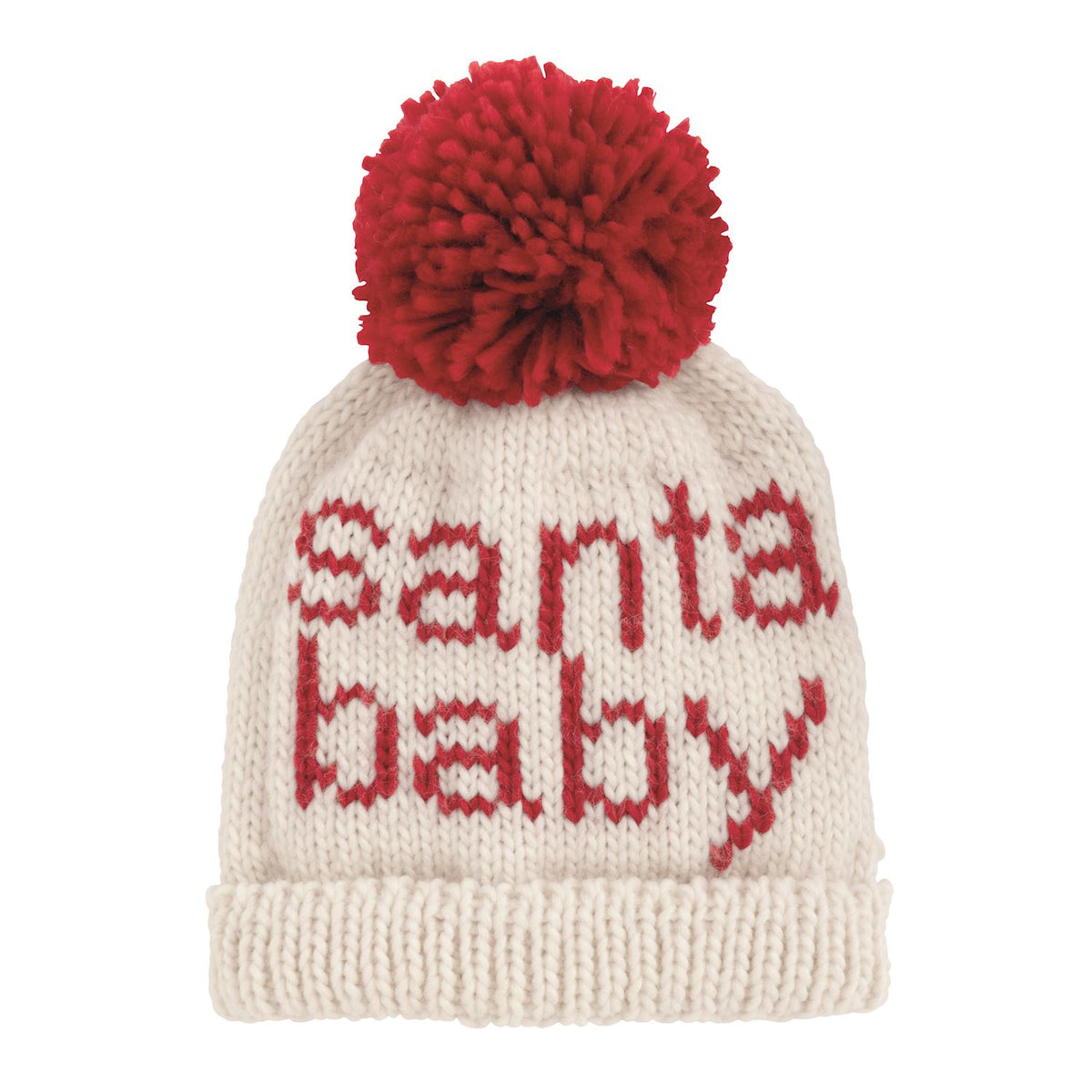 Santa Baby Chunky Knit Hat