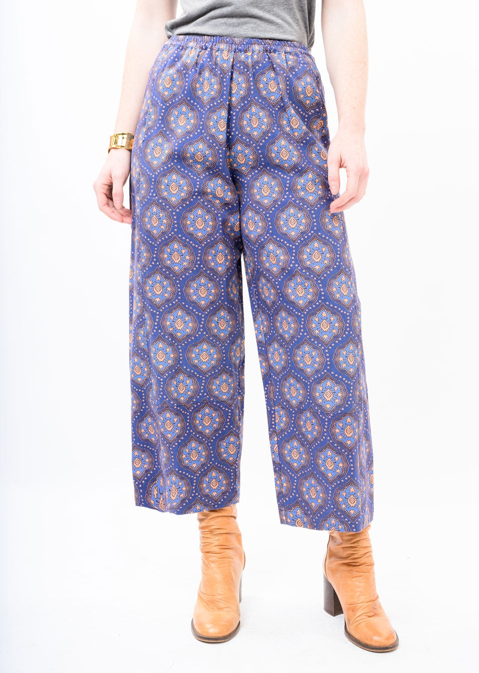 Tile Barrel Pant
