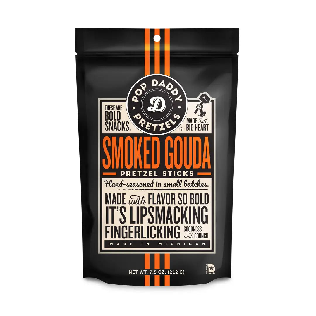 Seasoned Pretzels - 7.5oz - Smoked Gouda