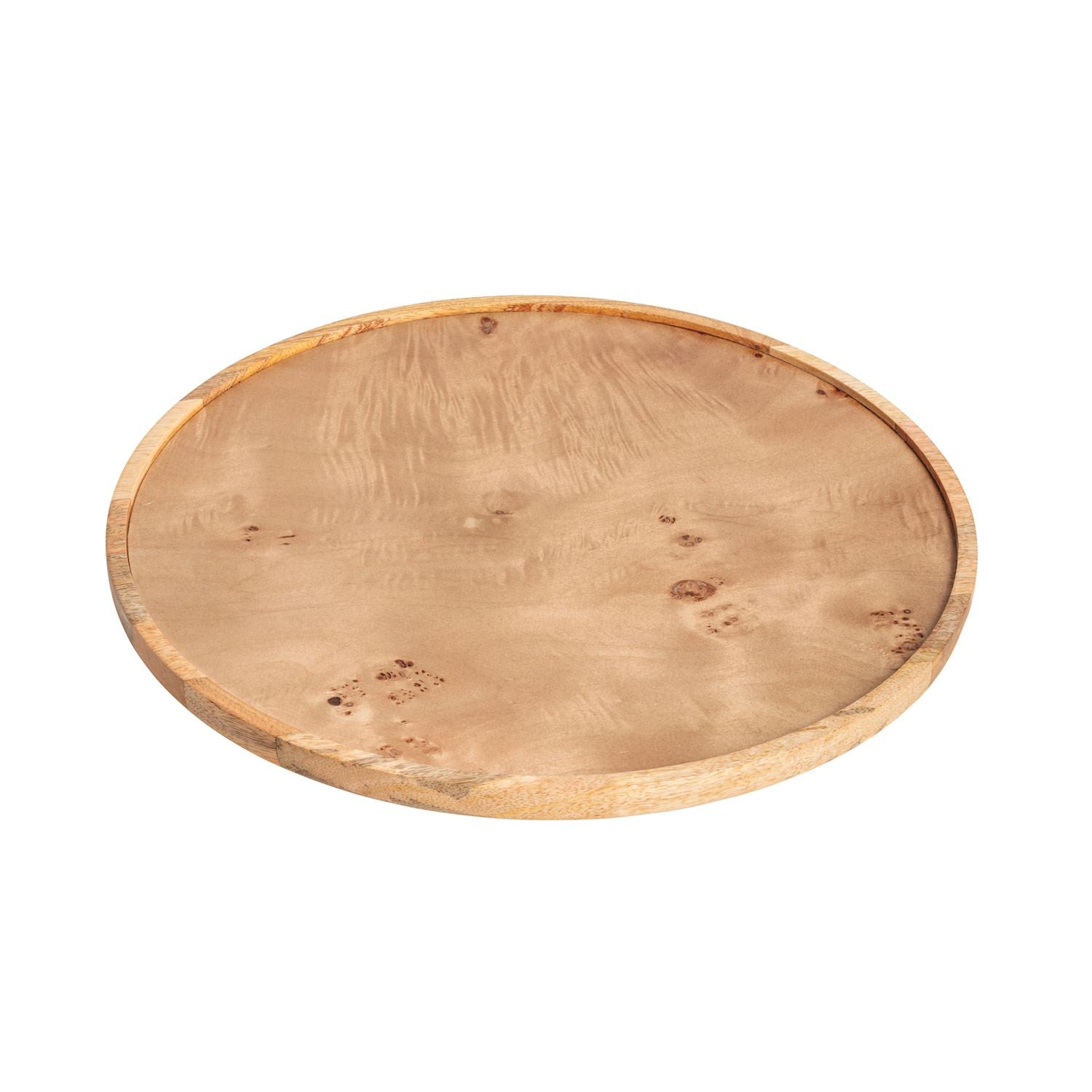Burl Lazy Wood Susan