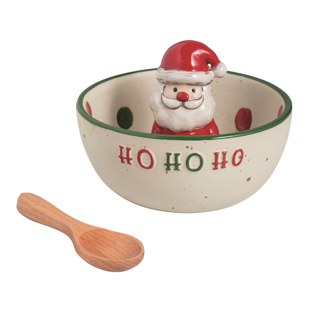 SANTA FARM CHRISTMAS CANDY DISH