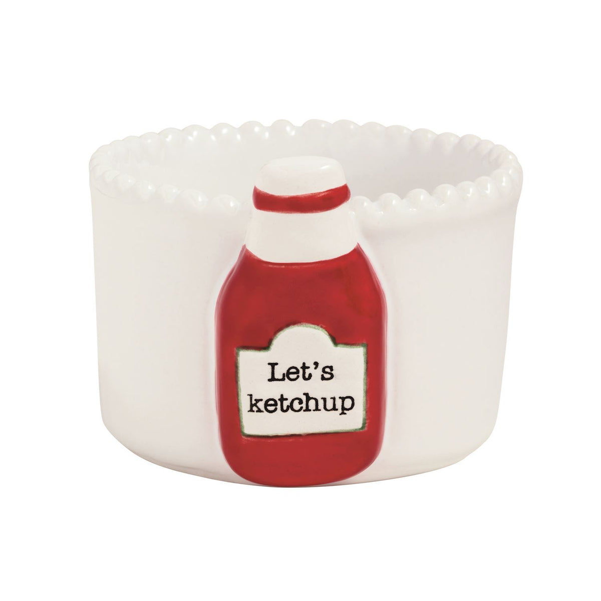Ketchup Icon Tidbit Dish