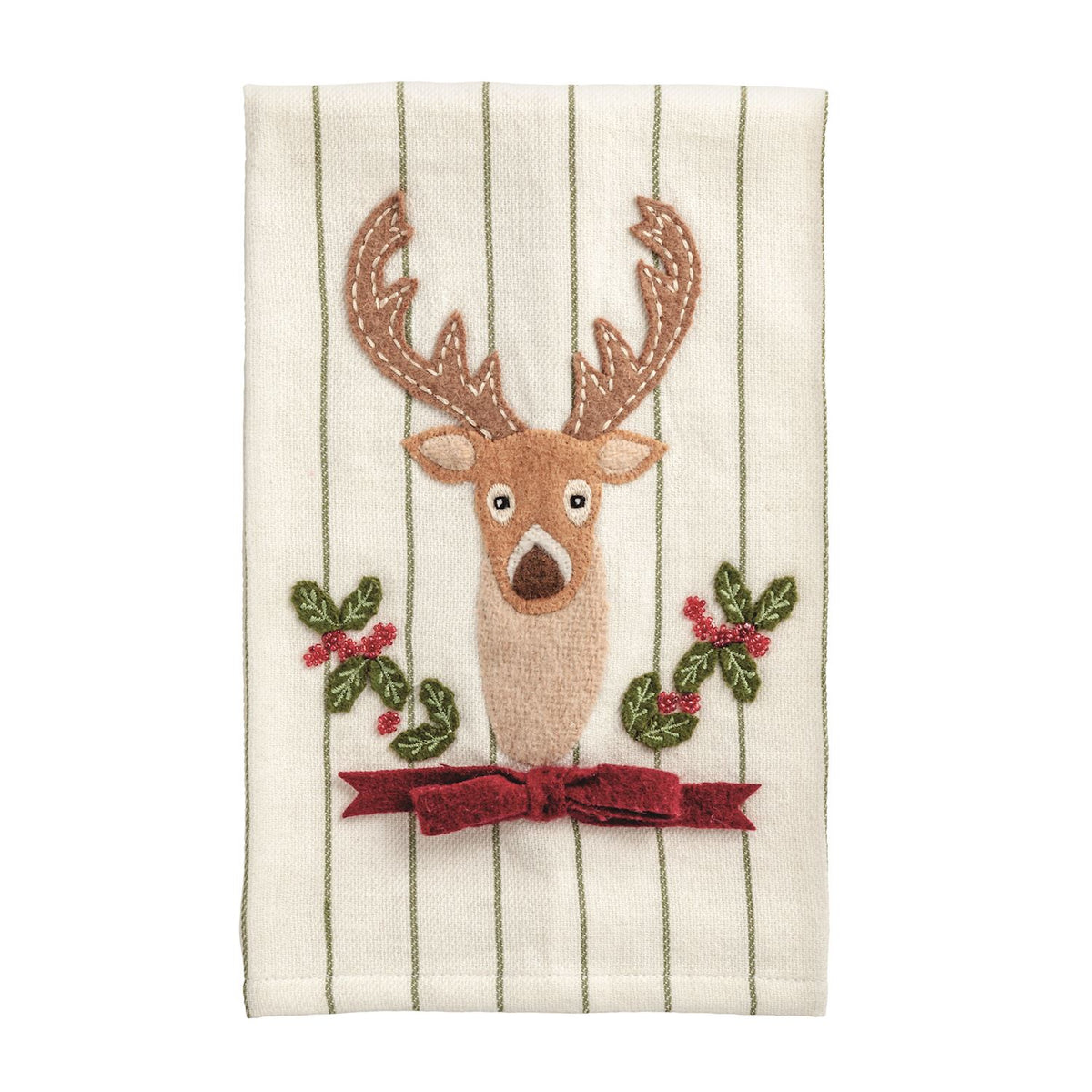 BUCK APPLIQUE TOWEL