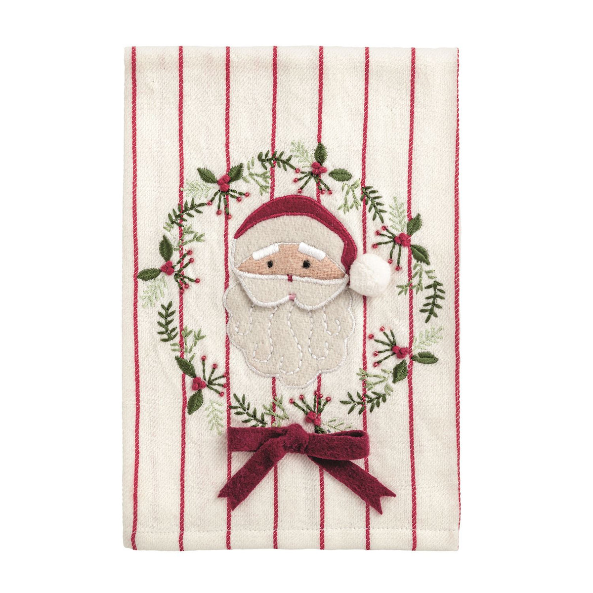 SANTA APPLIQUE TOWEL