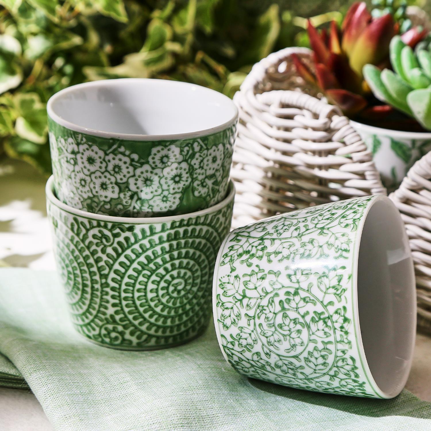 Green Cachepots