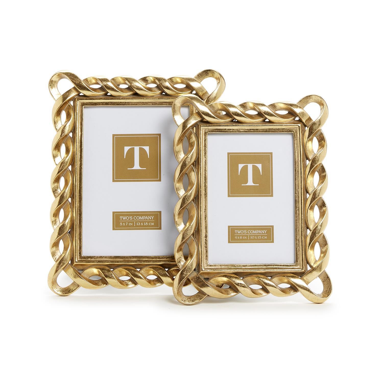 Gold Ribbon Frames 4x6
