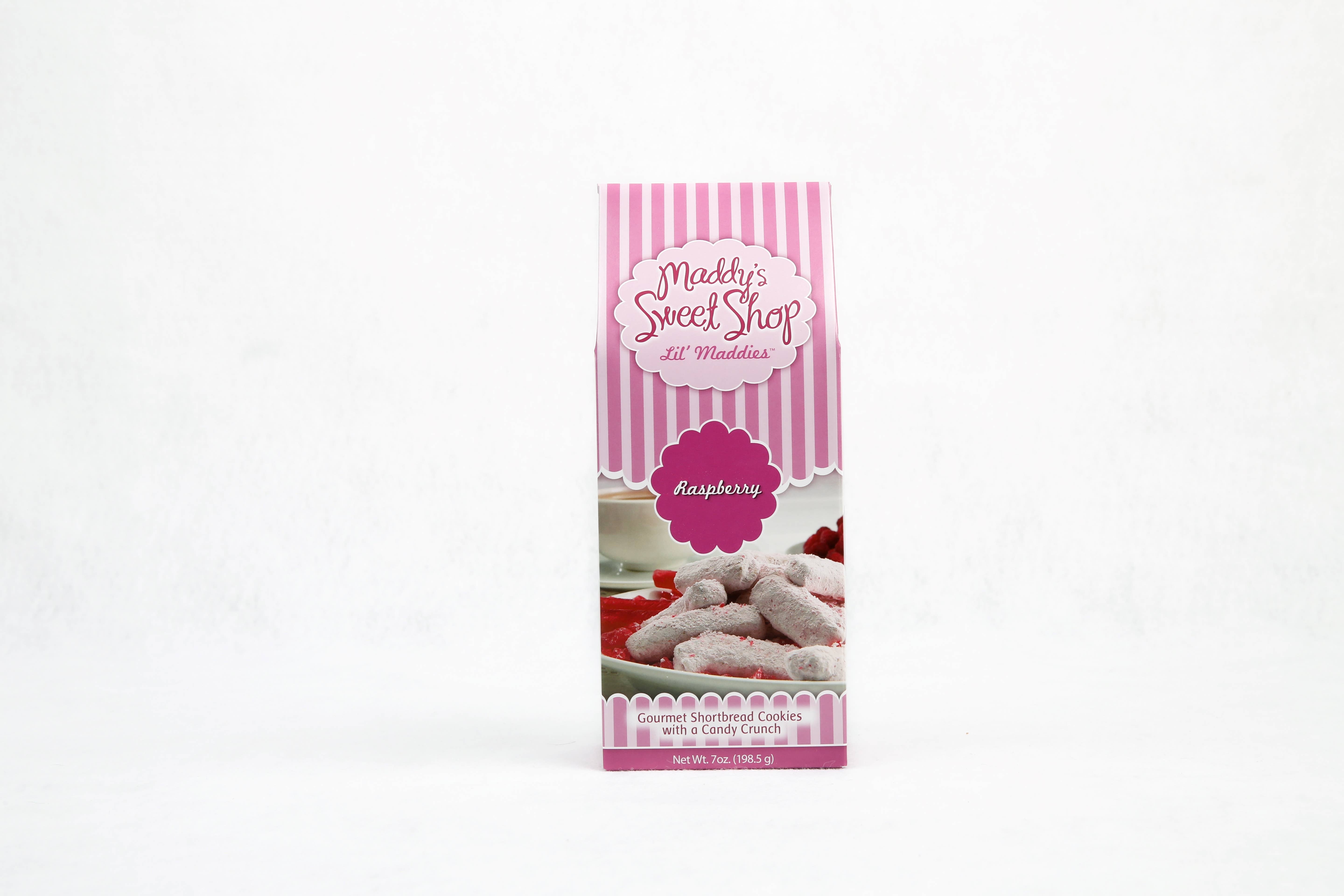 Maddy's 7oz Sweet Shop Raspberry Snaps
