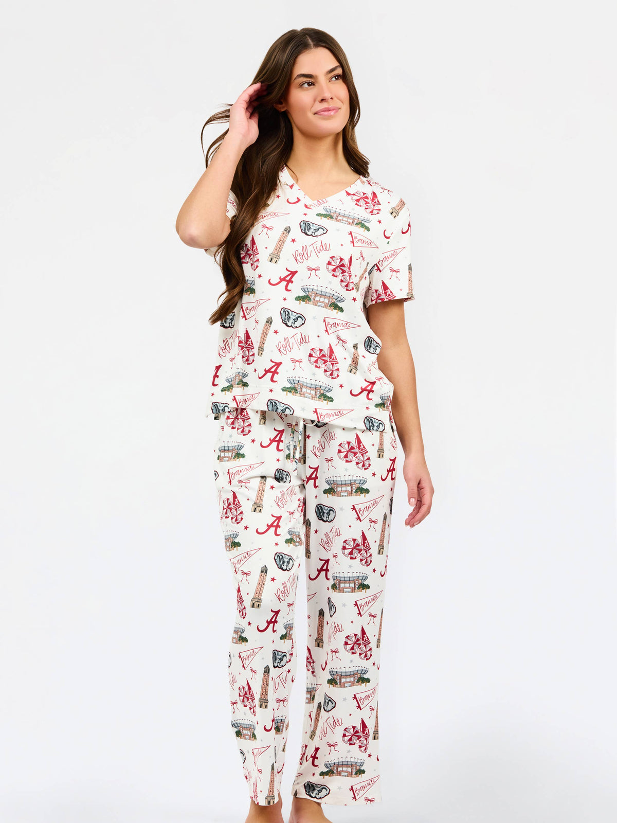Women's Alli Pajama Pants Set | Alabama