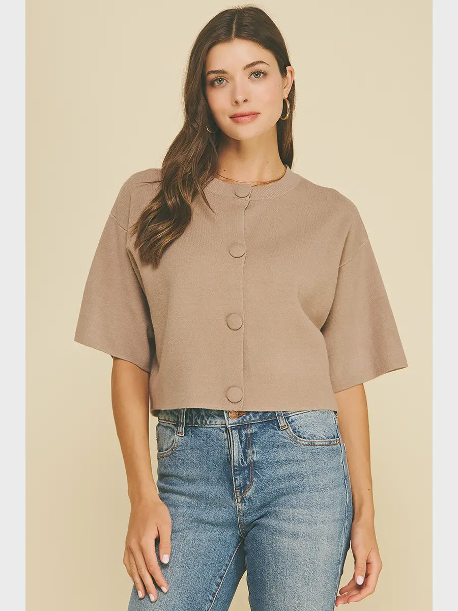 The Mocha Moment Cardigan
