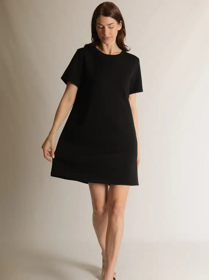 P. Cill Butter Modal Short Sleeve Dress