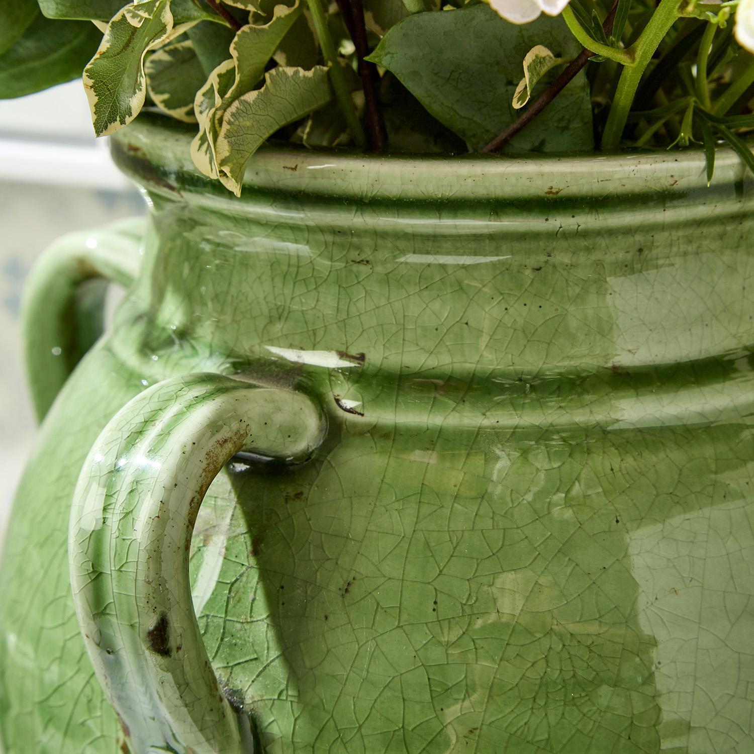 Four Handled Jar Large