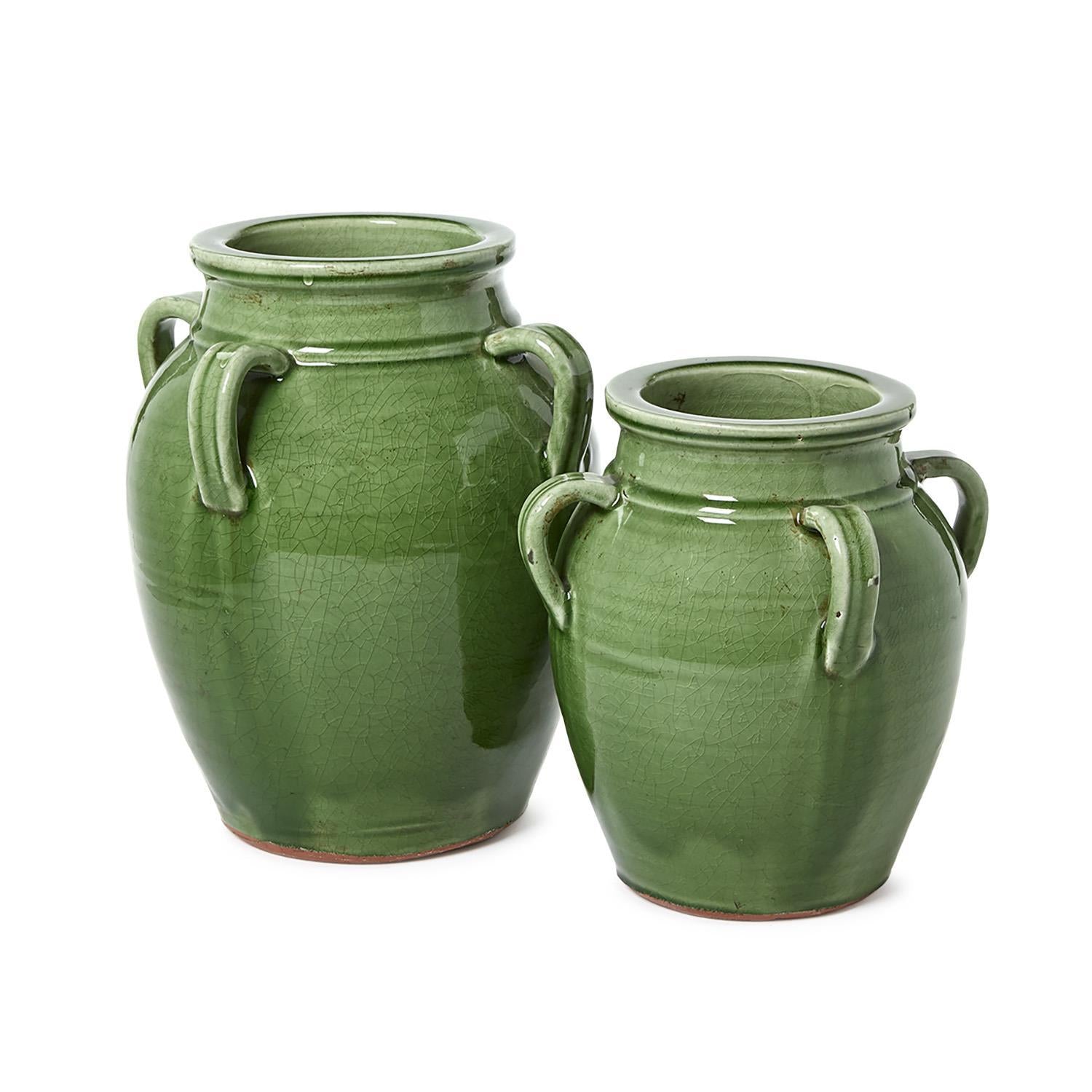 Four Handled Jar Small