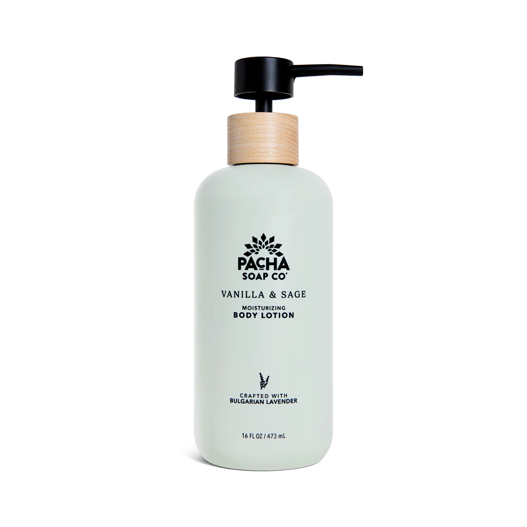 Body Lotion, Vanilla & Sage