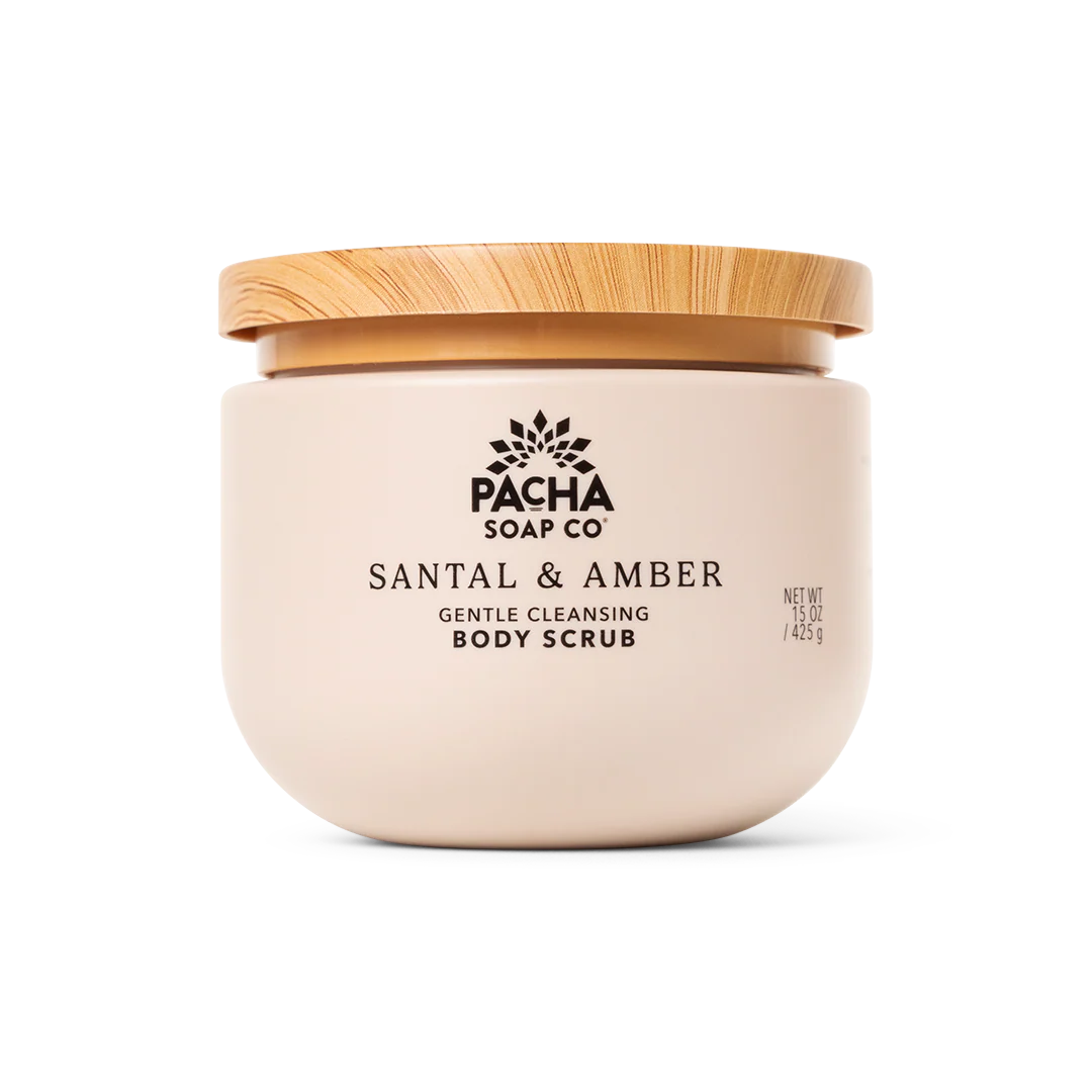 Body Scrub, Santal and Amber