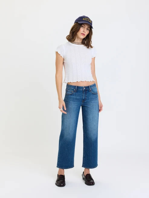 Keeper Crop Low Rise Straight