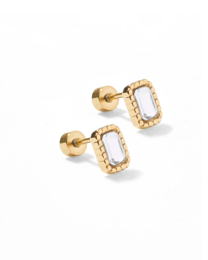 Screwback Stud Earrings- Maren