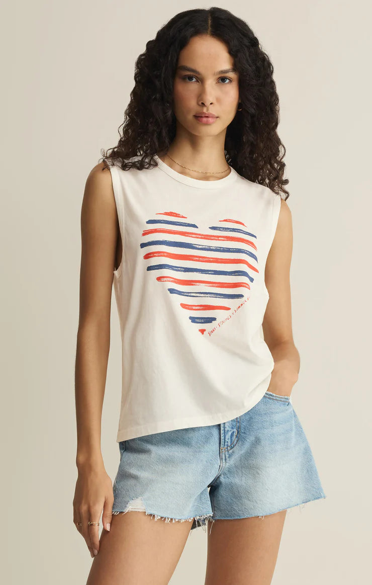 Heart Muscle Tank Sea Salt