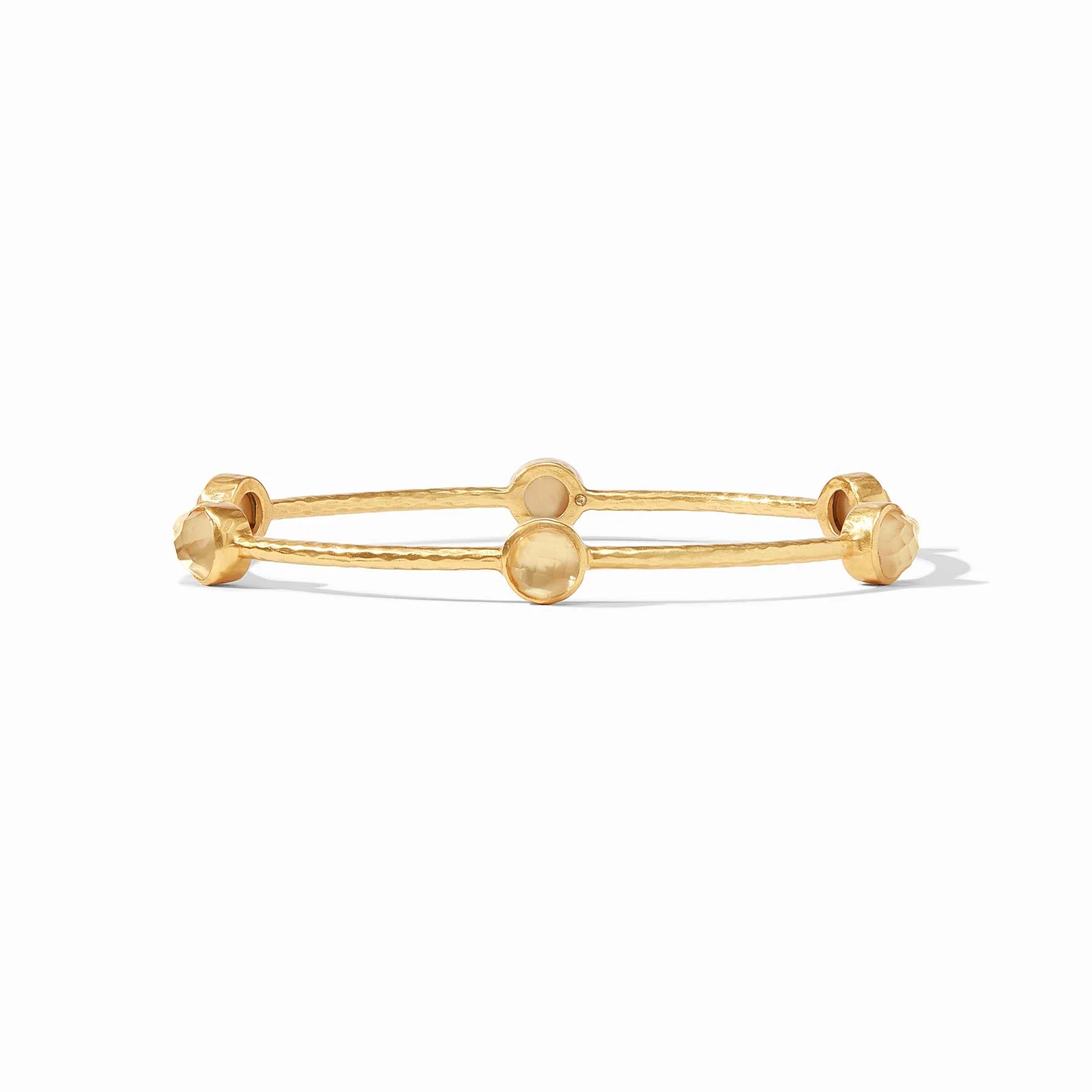 Milano Luxe Bangle-Gold - Iridescent Champagne