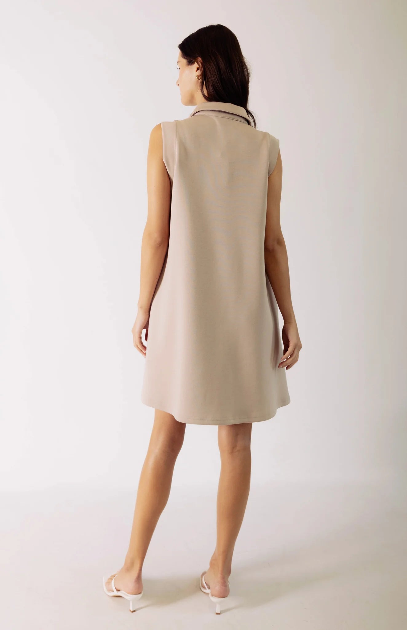 P. Cill Butter Modal Sleeveless Tennis Dress